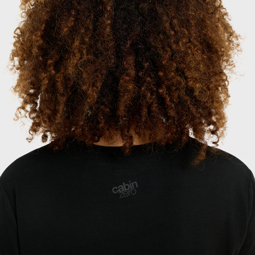 Ultralight Travel T-shirt - Absolute Black - Image 8